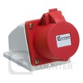 415v 16amp 3p+e Surface SocKET Red 415v 16amp 3p+e Surface SocKET Red